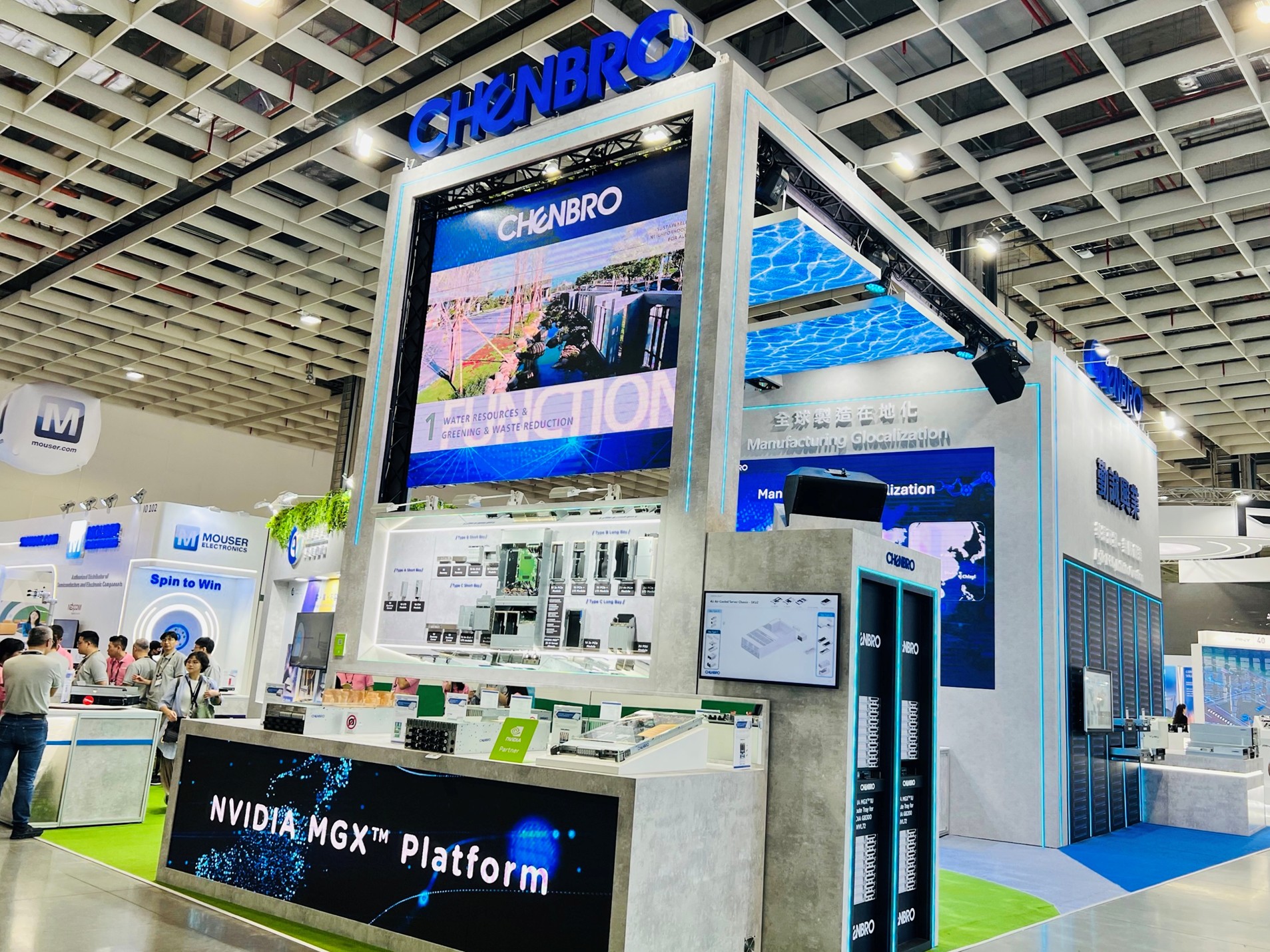 2025 COMPUTEX 勤誠展示三大服務模式與前瞻AI伺服器方案
