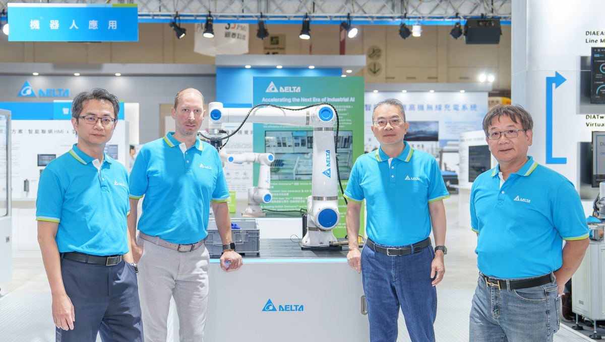 Taipei Automation 2025：台達AI感測機器人虛實整合方案亮相