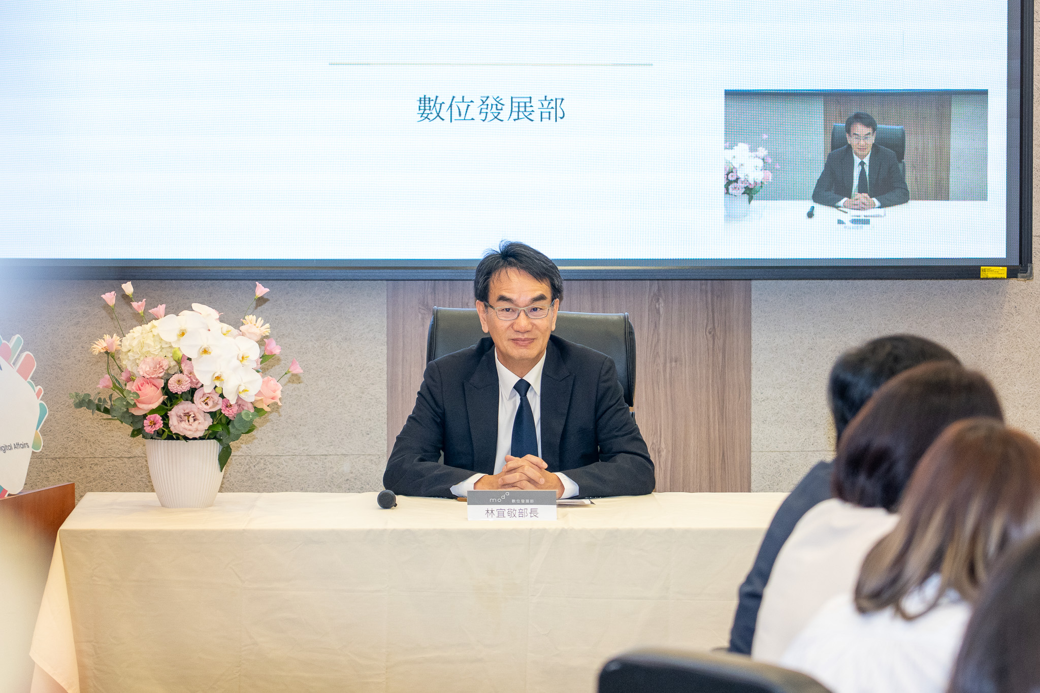 數位發展部部長林宜敬：聚焦AI產業、資安韌性、打詐，強化數位政府建設