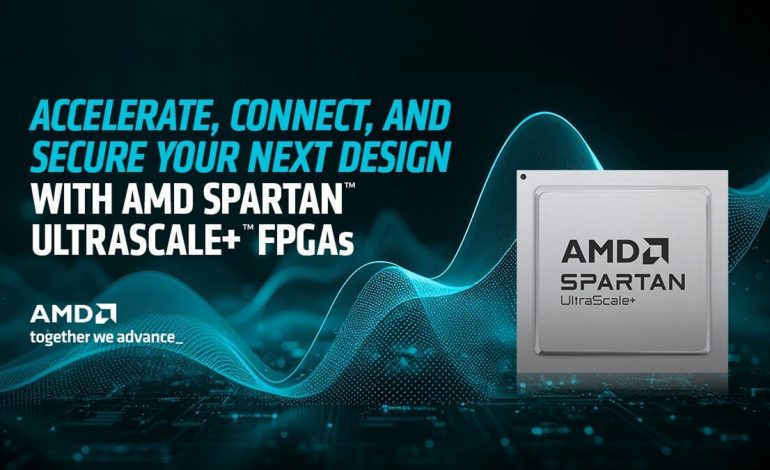 AMD推出Spartan™ UltraScale+™ FPGA全新產品，加速、連接並保護新一代設計