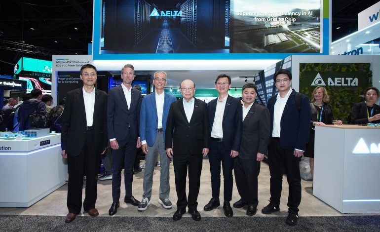 NVIDIA GTC 2026：台達專為下世代AI工廠打造的800 VDC直流電力架構